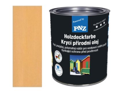 PNZ Holzdeckfarbe 2,5l Farbton: Sonnengelb  + ein Geschenk zur Bestellung