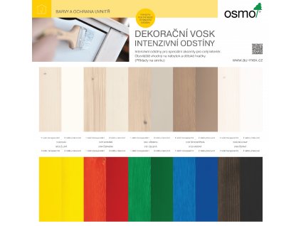 Dekoratives Wachs INTENSIVE - Muster - Tableau