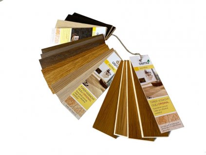 Hartwachsöl - Muster - Fächer