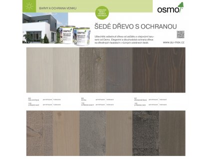 Ölschutzlack GRAU HOLZ MIT SCHUTZ - Muster - Tableau