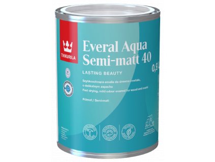 Tikkurila EVERAL AQUA 0,9L [40] halbmatt - semi matt