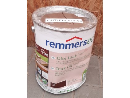 BESCHÄDIGTE DOSE - Remmers TEAK ÖL ECO - 5L teak