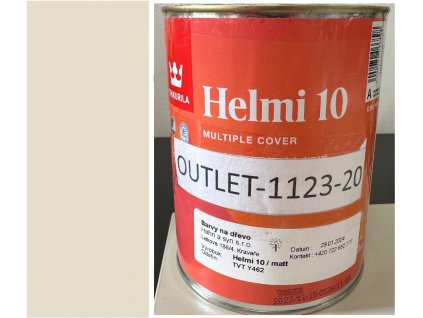 GEMISCHTER FARBTON - Tikkurila HELMI 10 matt 0,9L, Farbton TVT: Y462