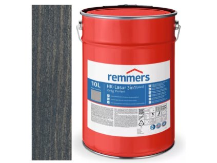 Remmers HK-LASUR [PLUS] GREY PROTECT 10L 5438 (FT20928) -- Anthrazitgrau