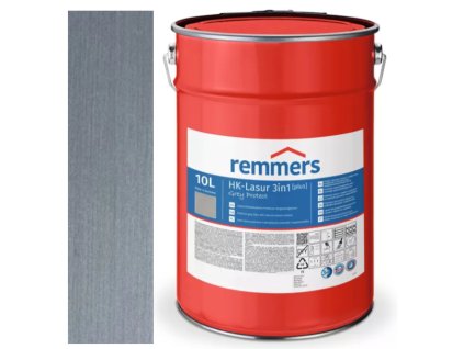 Remmers HK-LASUR [PLUS] GREY PROTECT 10L 5440 (FT-26788) -- Platingrau  + ein Geschenk zur Bestellung