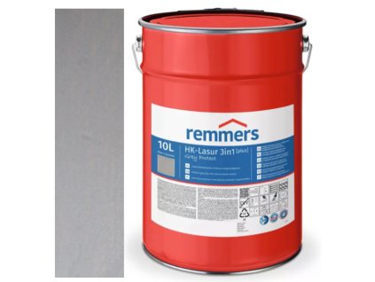 Remmers HK-LASUR [PLUS] GREY PROTECT 10L 5441 (RC-970) -- Silbergrau