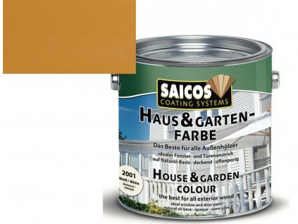 Saicos Haus- & Gartenfarbe 2110 Fichtengelb  + ein Geschenk zur Bestellung über 37 €