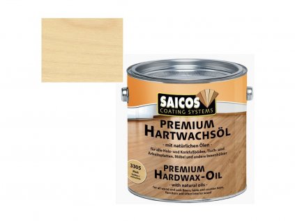 Saicos Hartwachsöl Premium 3320 farblos ultramatt  + ein Geschenk zur Bestellung über 37 €