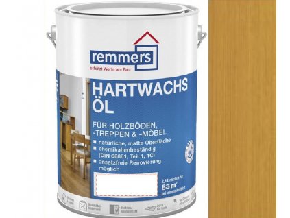 Remmers Hartwachs-Öl Eiche rustikal 2,5L  + ein Geschenk Ihrer eigenen Wahl zu Ihrer Bestellung