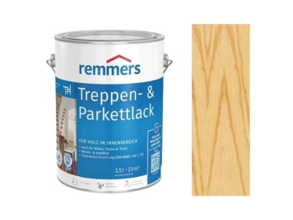 Remmers Treppen-Parkettlack 2,5L Seidenglänzend - Farblos  + ein Geschenk Ihrer eigenen Wahl zu Ihrer Bestellung