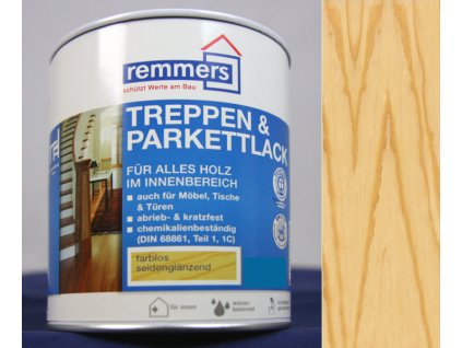 Remmers Treppen-Parkettlack 2,5L Seidenglänzend  + ein Geschenk Ihrer eigenen Wahl zu Ihrer Bestellung