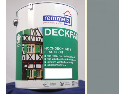 Remmers Deckfarbe - DUNKELGRAU 2,5L  + ein Geschenk Ihrer eigenen Wahl zu Ihrer Bestellung