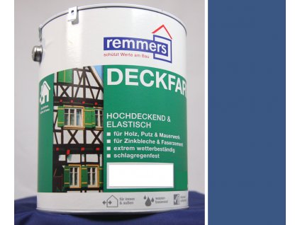 Remmers Deckfarbe - Königsblau 2,5L  + ein Geschenk Ihrer eigenen Wahl zu Ihrer Bestellung