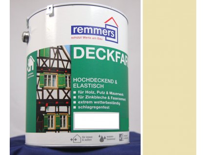 Remmers Deckfarbe Hellelfenbein (RAL 1015) 2,5L  + ein Geschenk Ihrer eigenen Wahl zu Ihrer Bestellung