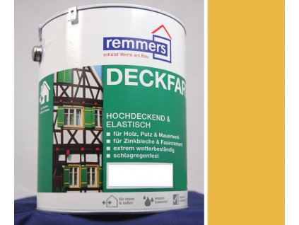 Remmers Deckfarbe Gold-gelb  2,5L  + ein Geschenk Ihrer eigenen Wahl zu Ihrer Bestellung