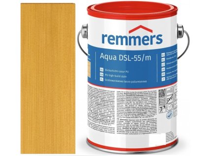 Remmers Aidol Aqua DSL-55/SG PU (alte Bezeichnung Compact Lasur)-EICHE HELL 2,5L  + ein Geschenk Ihrer eigenen Wahl zu Ihrer Bestellung