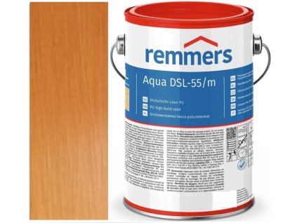 Remmers Aidol Aqua DSL-55/SG PU (alte Bezeichnung Compact Lasur) TEAK (RC-550) 2,5L  + ein Geschenk Ihrer eigenen Wahl zu Ihrer Bestellung