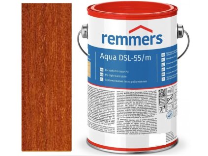 Remmers Aidol Aqua DSL-55/SG PU (alte Bezeichnung Compact Lasur) AFZELIA 2,5L  + ein Geschenk Ihrer eigenen Wahl zu Ihrer Bestellung
