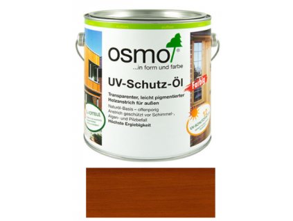 Osmo (Uv-Schutz Öl -Zeder halbmatt 428 mit einem Schutzlack) 25L  + ein Geschenk im Wert von bis zu 8 € zu Ihrer Bestellung