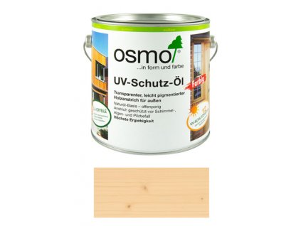 Osmo (UV - Schutzöl - Fichte/Tanne halbmatt 424 mit einem Schutzlack) 2,5L + Geschenk zur Bestellung