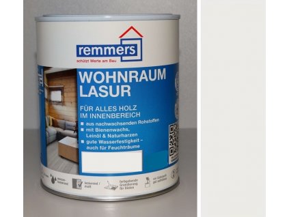Remmers Wohnraum-Lasur 2,5L Weiss  + ein Geschenk Ihrer eigenen Wahl zu Ihrer Bestellung