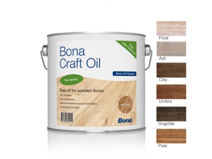 Bona Craft Oil Frost 2,5L  + ein Geschenk zur Bestellung