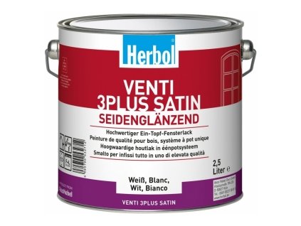 Herbol VENTI 3PLUS SATIN weiß  0,75L  + ein Geschenk zur Bestellung über 37 €
