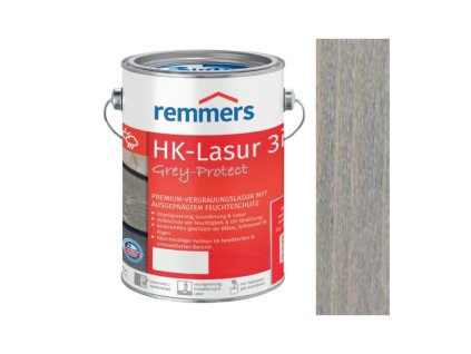 REMMERS - HK Lasur Grey-Protect* 2,5L Erzgrau FT 20929  + ein Geschenk zur Bestellung