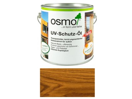 Osmo (Uv-Schutz Öl - Eiche halbmatt 425 mit einem Schutzlack) 0,125 l  + ein Geschenk zur Bestellung über 37 €