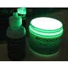 Ecopoxy GLOPOXY (Epoxidharz mit phosphoreszierendem Effekt) 200g - Blau  + ein Geschenk zur Bestellung