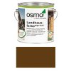 OSMO Landhausfarbe 2606 Mittelbraun  + ein Geschenk zur Bestellung über 37 €