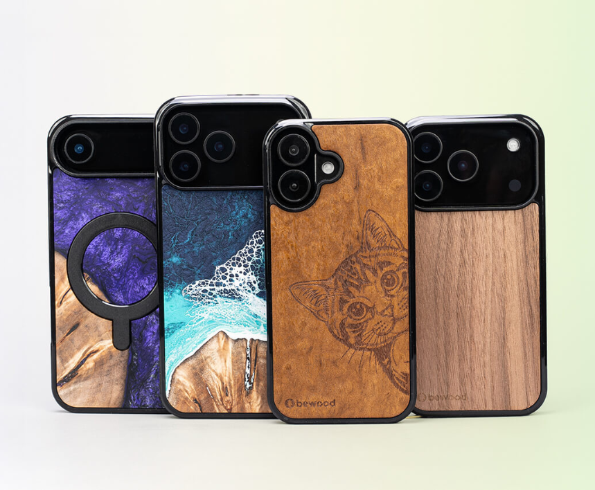 Neue Hüllen für das iPhone 17: Holz, Stil und Schutz in einem