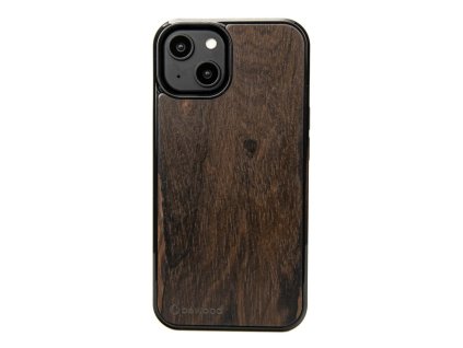 iPhone Handyhülle aus Holz - Räuchereiche (Handy-Modell Apple iPhone 13)