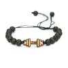 7951 dreveny naramek cinka anigre kamen