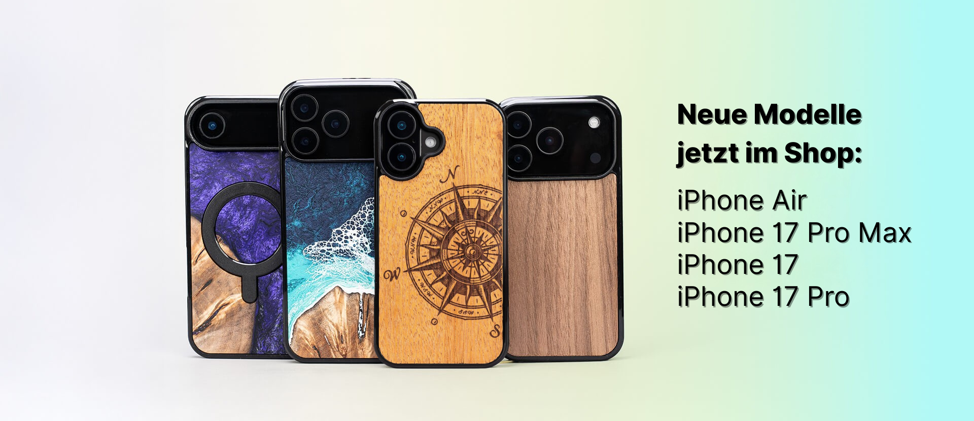 Neue Modelle jetzt im Shop: iPhone 17, iPhone 17 Pro, iPhone 17 Pro Max, iPhone Air