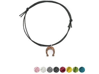 Einfaches Armband Hufeisen (Armband Farbe Žlutá)