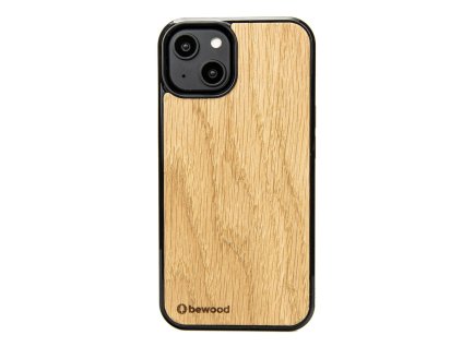 iPhone Handyhülle aus Holz - Eiche (Handy-Modell Apple iPhone 13)