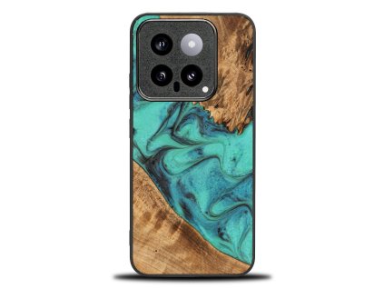 Handyhülle aus Holz mit Epoxidharz