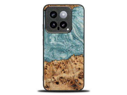 Handyhülle aus Holz mit Epoxidharz