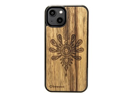 iPhone Handyhülle aus Holz - Dirndl (Handy-Modell Apple iPhone 13)