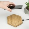 8974 4 bezdratova nabijecka slim hexagon qi 15w Eiche