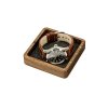18343 2 dreveny organizer maly jednoduchy box orech