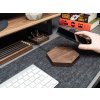 Set Homeoffice mit Stil (Holz Nuss)