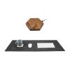 Set Homeoffice mit Stil (Holz Nuss)