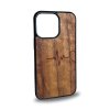 iPhone Handyhülle für Pärchen - Heart beat (Holz Merbau)
