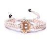 Armband Kordel Bitcoin Anigre