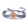 Armband Kordel Bitcoin Anigre