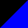 černá/modrá