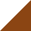bílá/hnědá