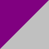 fialová/stříbrná